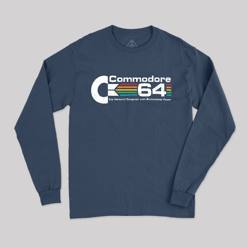 Commodore 64 Unisex Long Sleeve T-Shirt