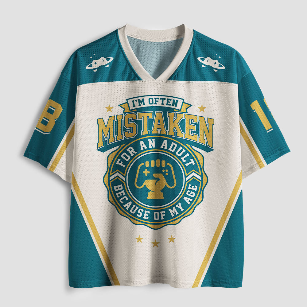 Geeksoutfit Lack Of Trust Geek Mesh Jersey for Sale