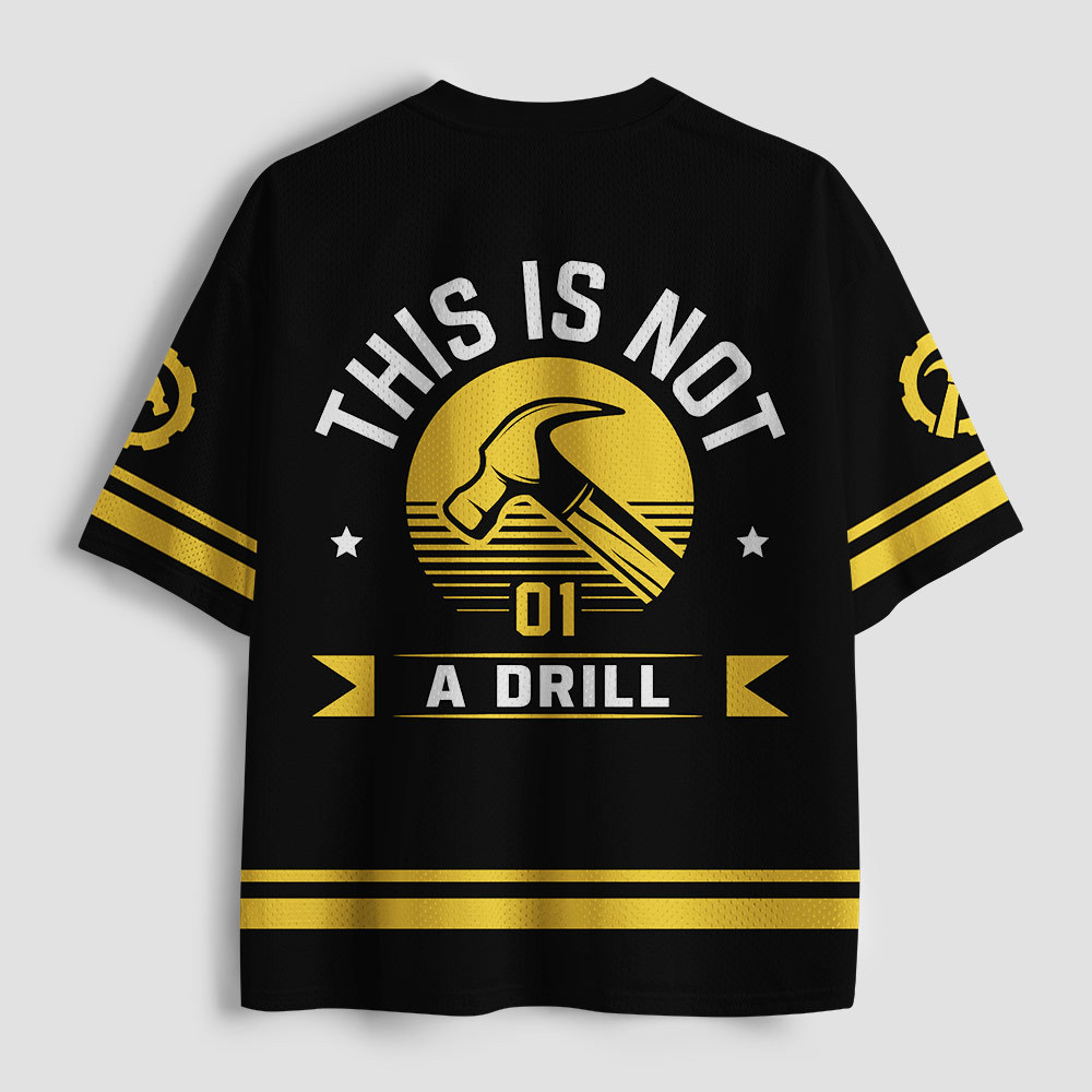 This Is Not A Drill Geek Mesh Jersey