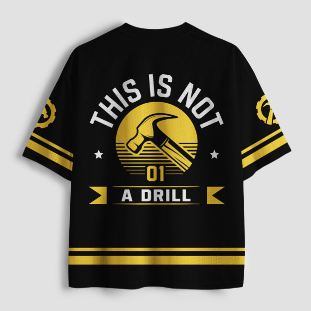 This Is Not A Drill Geek Mesh Jersey