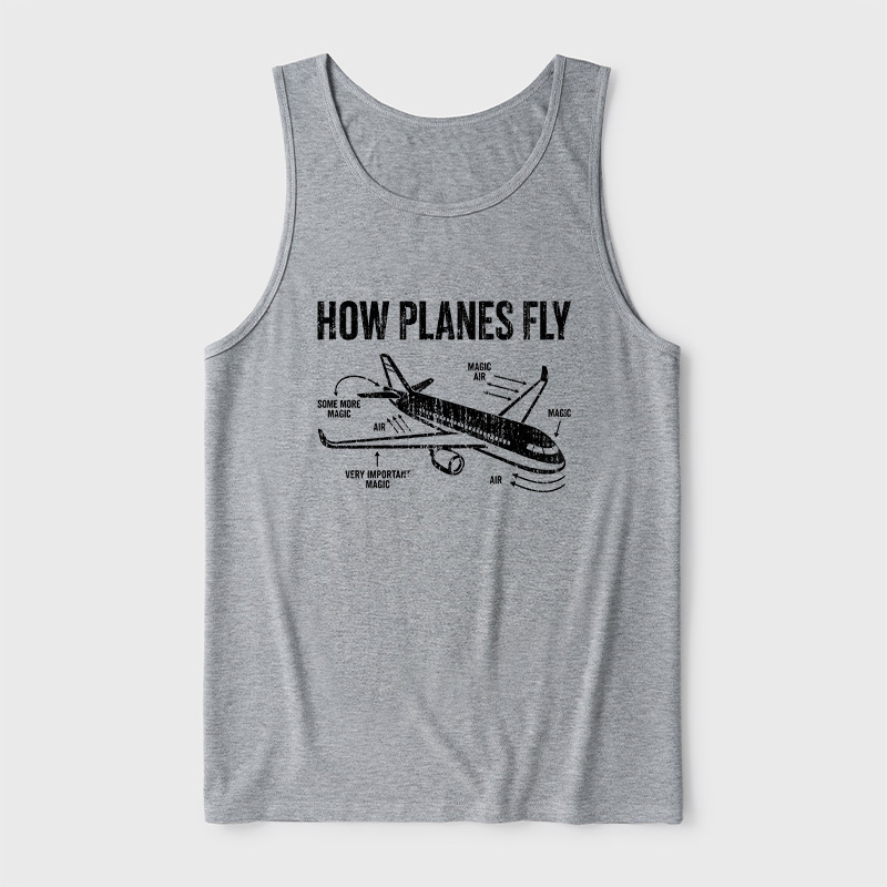 How Planes Fly Ultra Soft Heather Tank