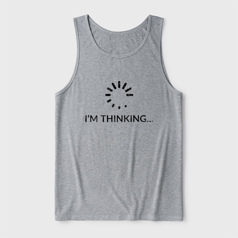 I'm Thinking Ultra Soft Heather Tank