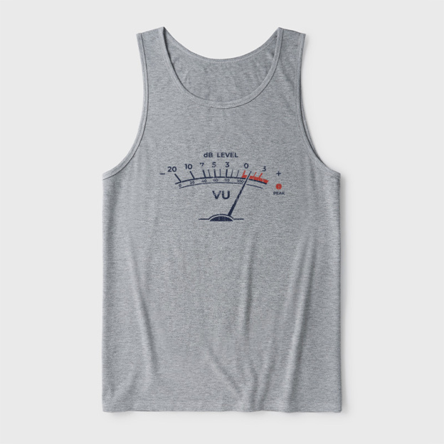 Volume VU Meter Vintage Ultra Soft Heather Tank