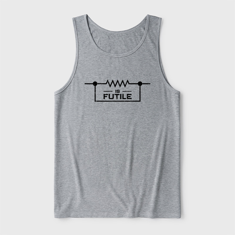 Funny Engineer Resistor Geek Science Ultra Soft Heather Tank