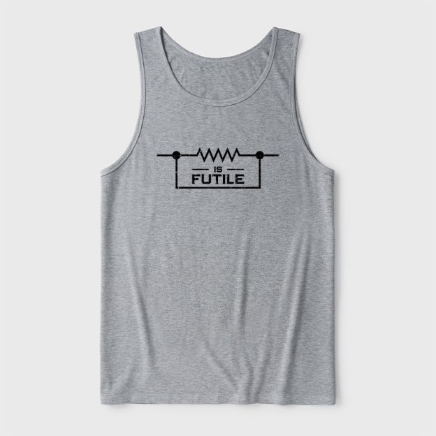 Funny Engineer Resistor Geek Science Ultra Soft Heather Tank
