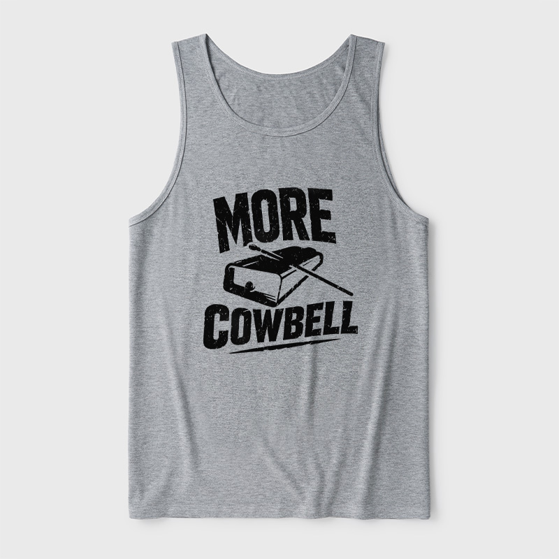 More Cowbell Ultra Soft Heather Tank