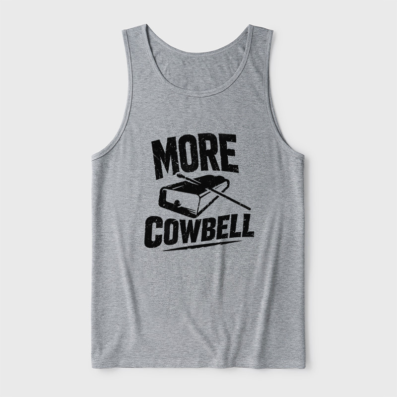 More Cowbell Ultra Soft Heather Tank