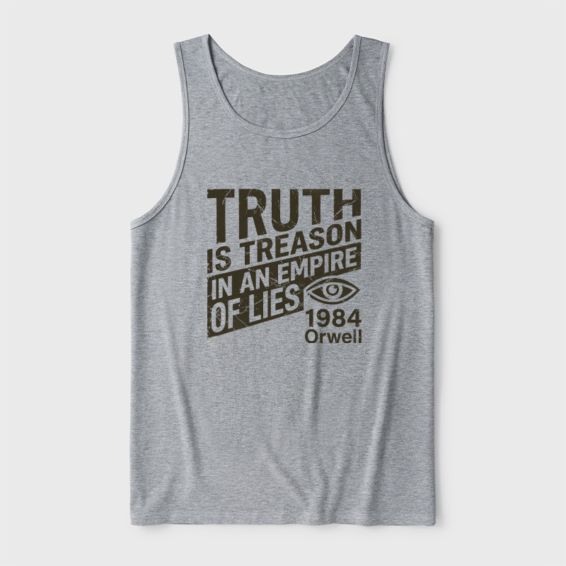 1984 Orwell Ultra Soft Heather Tank