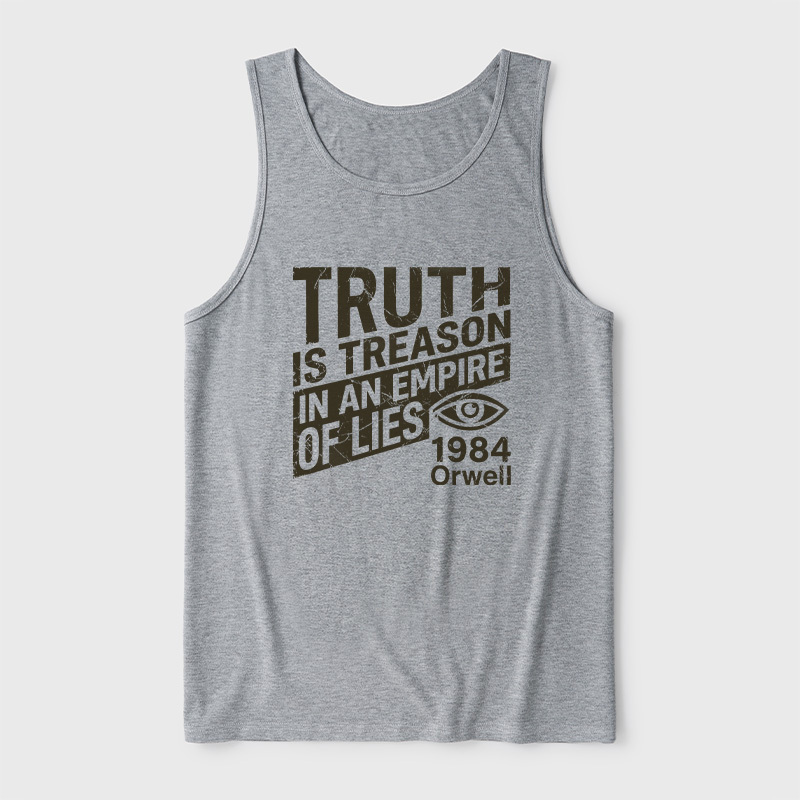 1984 Orwell Ultra Soft Heather Tank