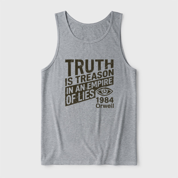 1984 Orwell Ultra Soft Heather Tank