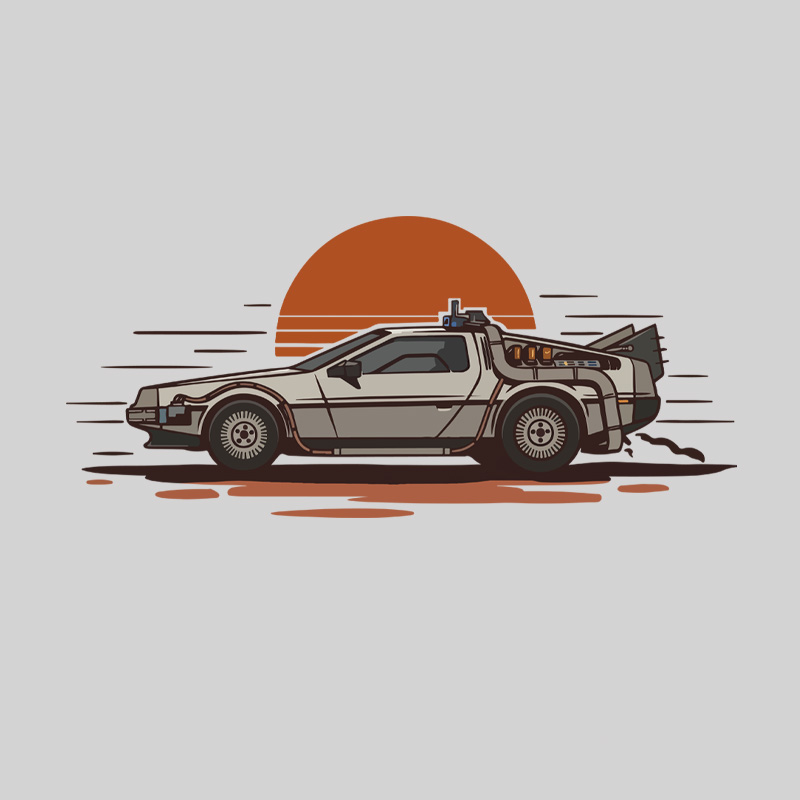 Back to Sunset Geek T-Shirt