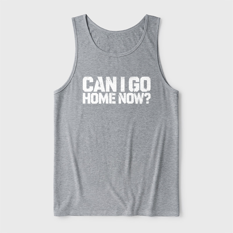 Can I Go Home Now Ultra Soft Heather Tank