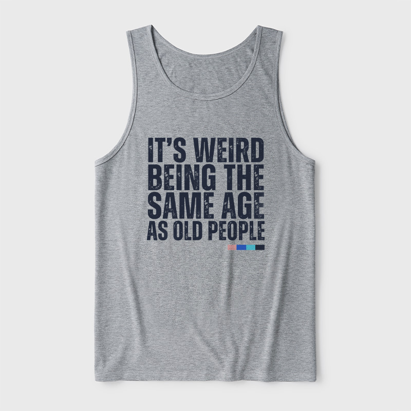 As Old People Ultra Soft Heather Tank