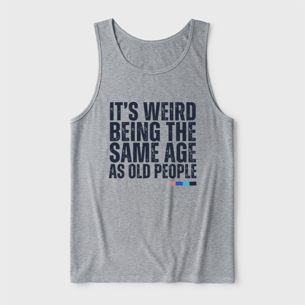 As Old People Ultra Soft Heather Tank