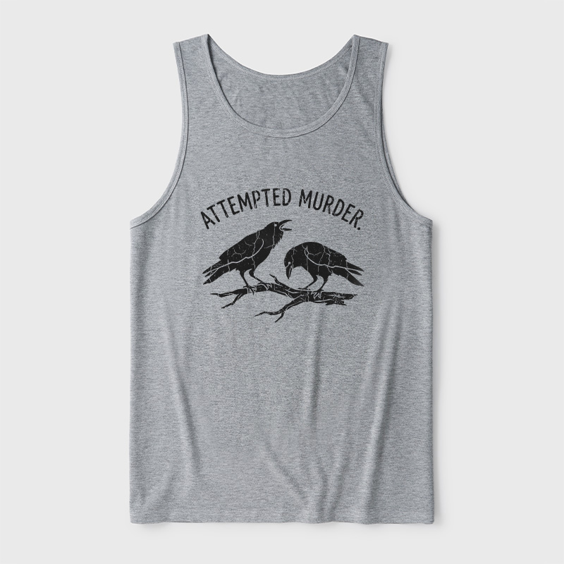 Attempted Murder Ultra Soft Heather Tank