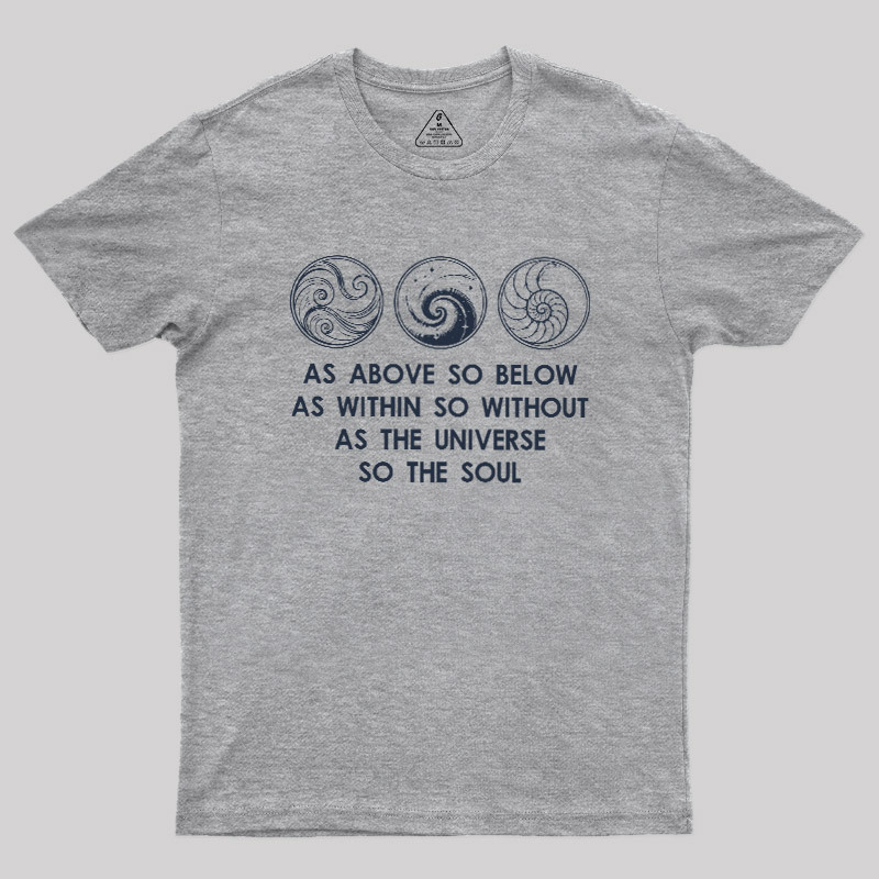 Cosmic Mirror Geek T-Shirt