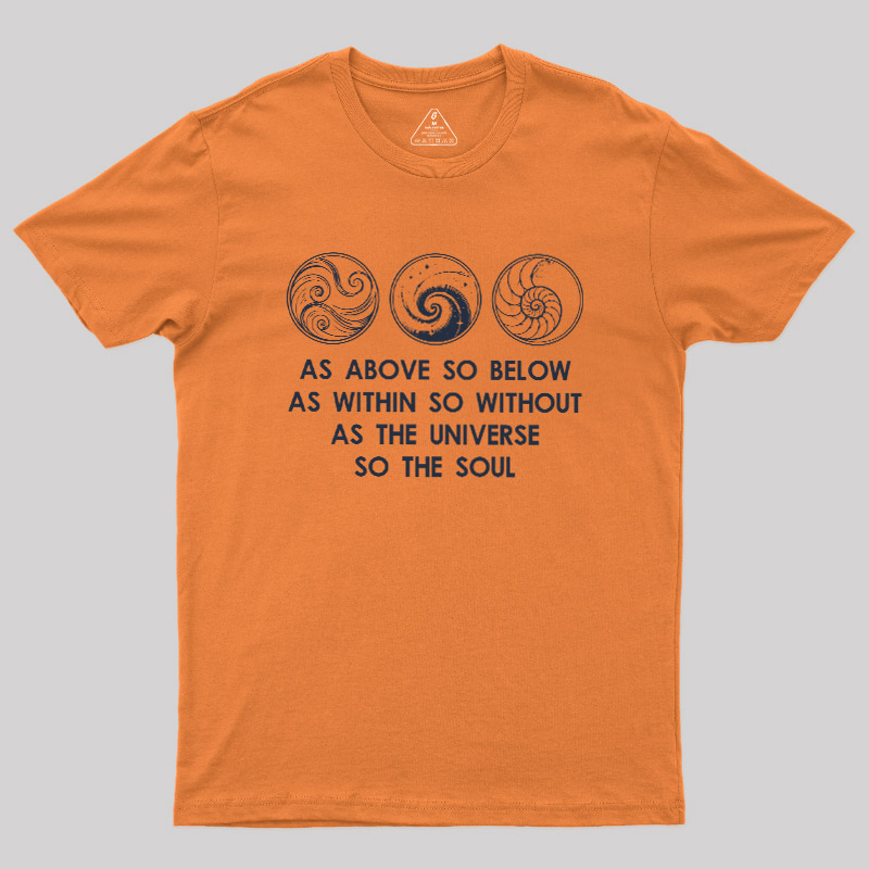 Cosmic Mirror Geek T-Shirt