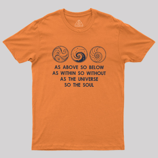 Cosmic Mirror Geek T-Shirt