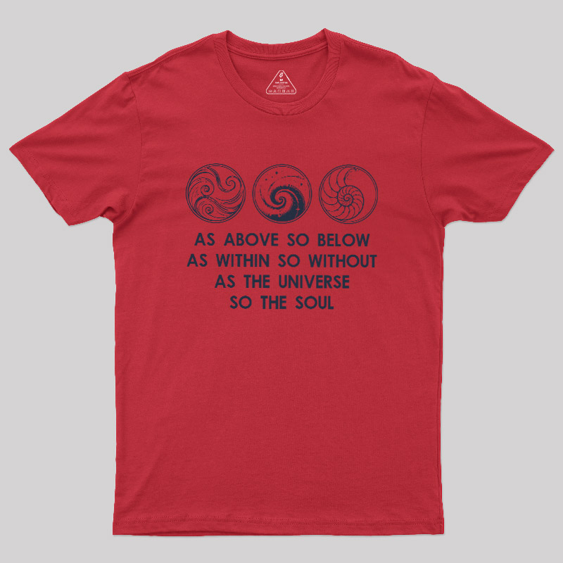 Cosmic Mirror Geek T-Shirt
