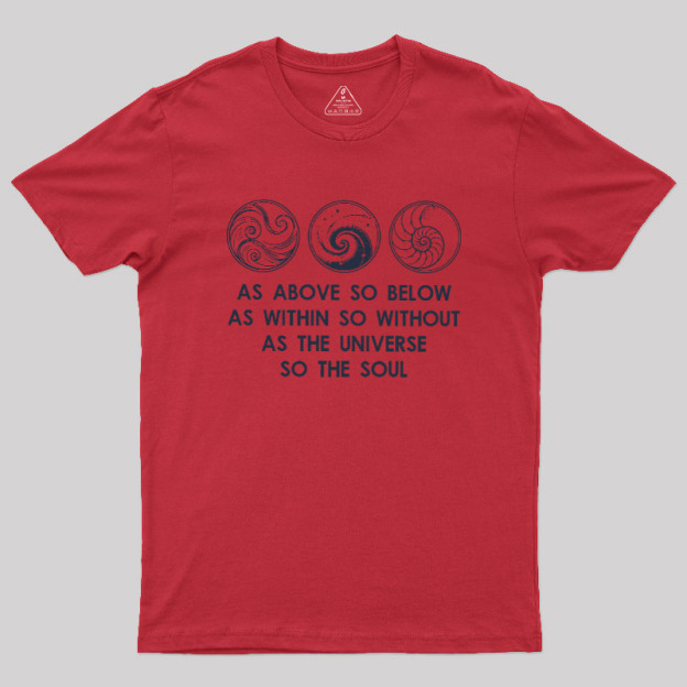 Cosmic Mirror Geek T-Shirt