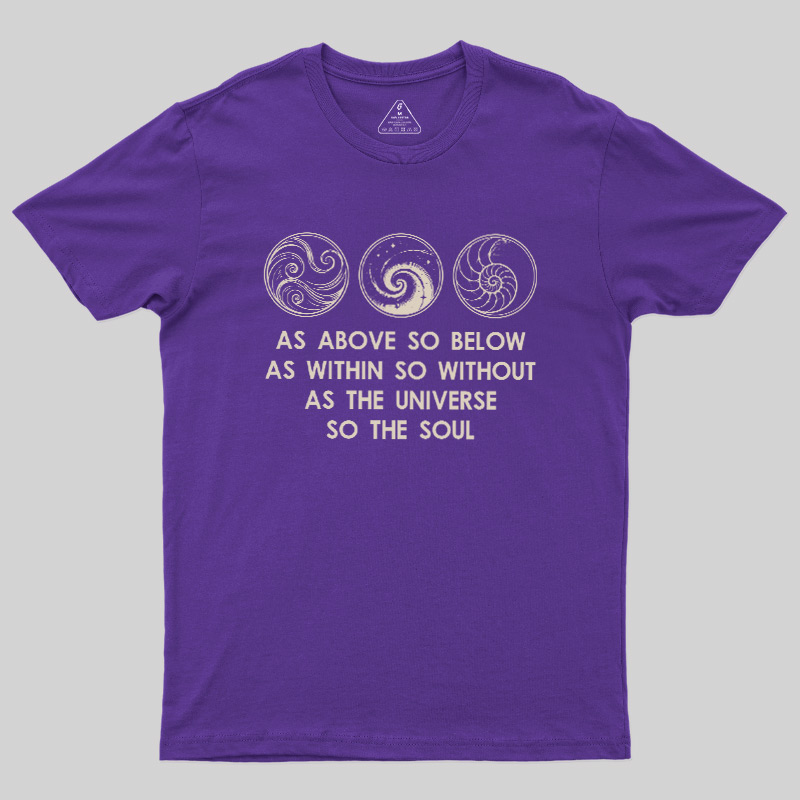 Cosmic Mirror Geek T-Shirt