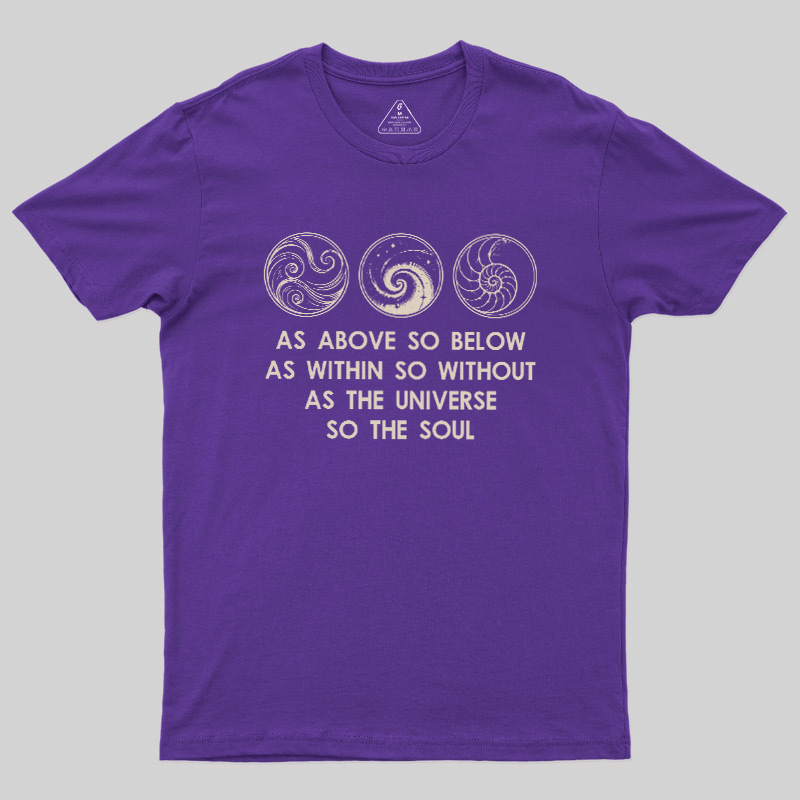 Cosmic Mirror Geek T-Shirt