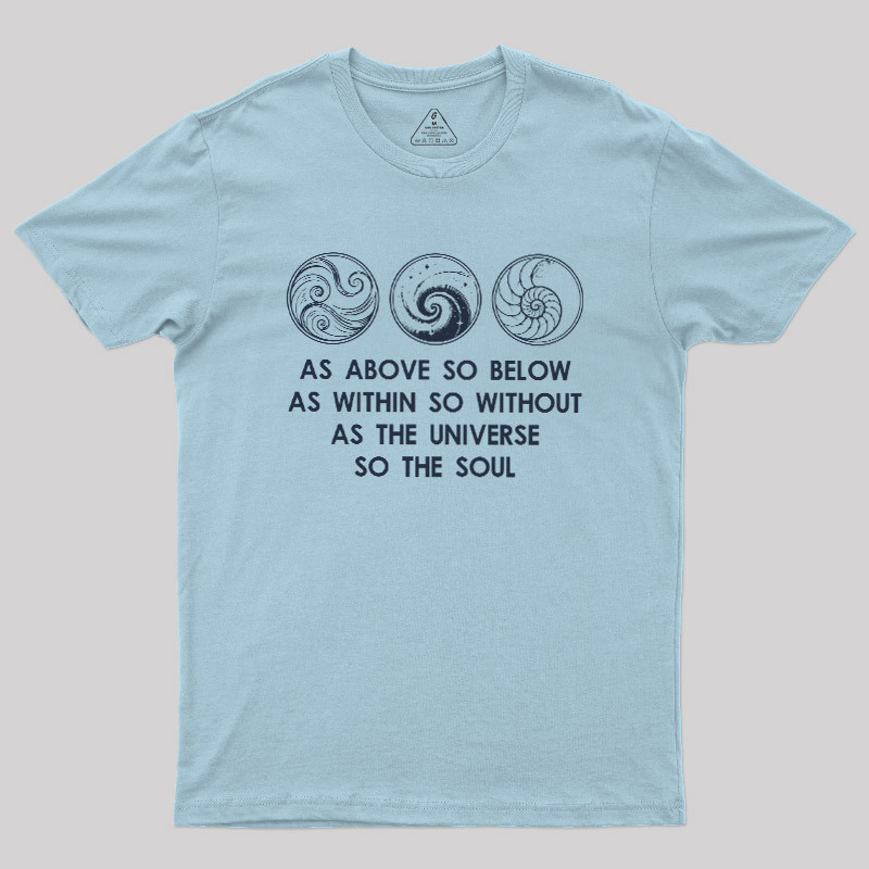 Cosmic Mirror Geek T-Shirt
