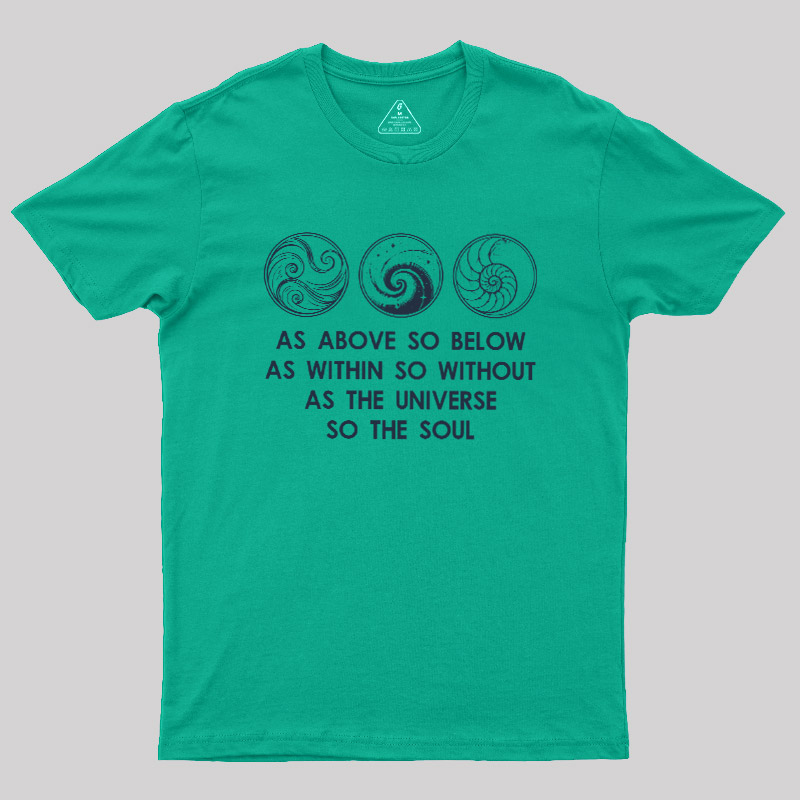 Cosmic Mirror Geek T-Shirt