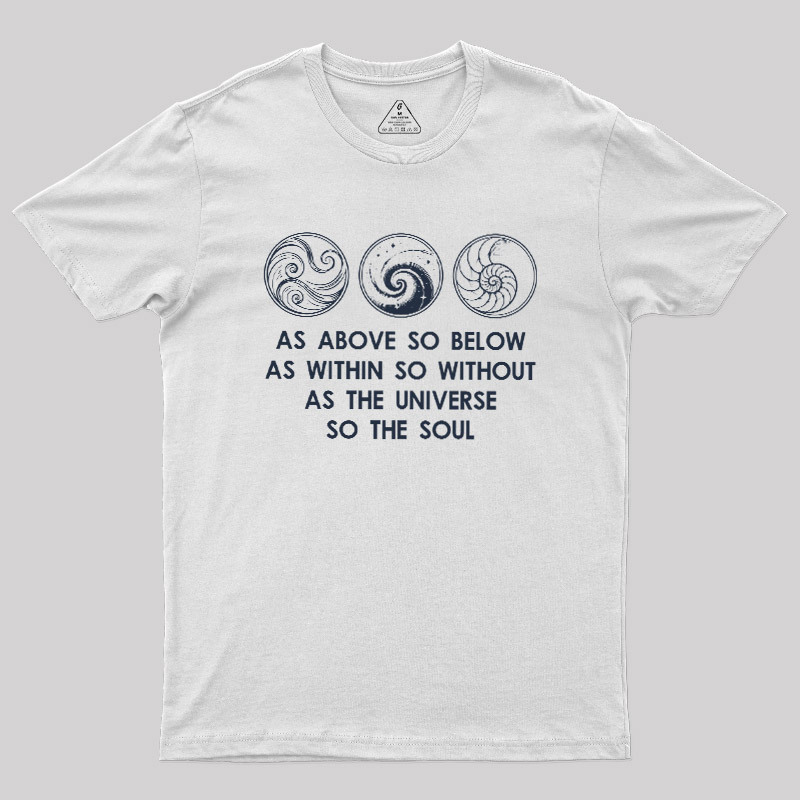Cosmic Mirror Geek T-Shirt