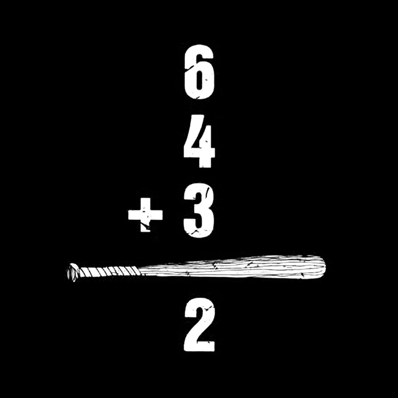Baseball Math Humor Geek T-Shirt