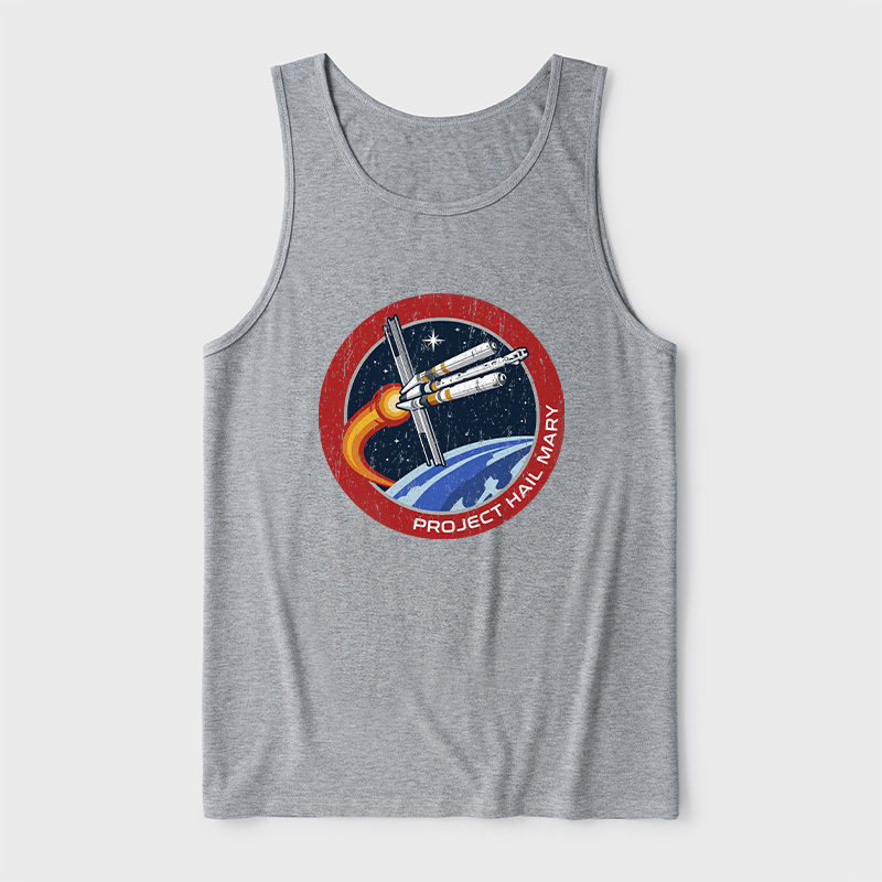 Space Rescue Mission Ultra Soft Heather Tank