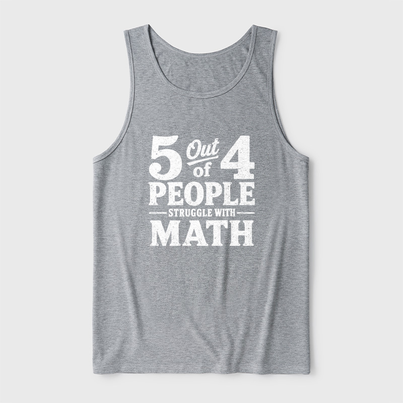 Struggle With Math Ultra Soft Heather Tank