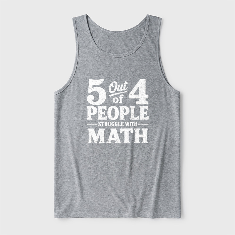 Struggle With Math Ultra Soft Heather Tank