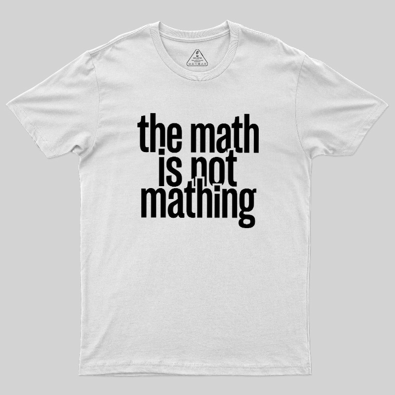 Math Error 404 Geek T-Shirt
