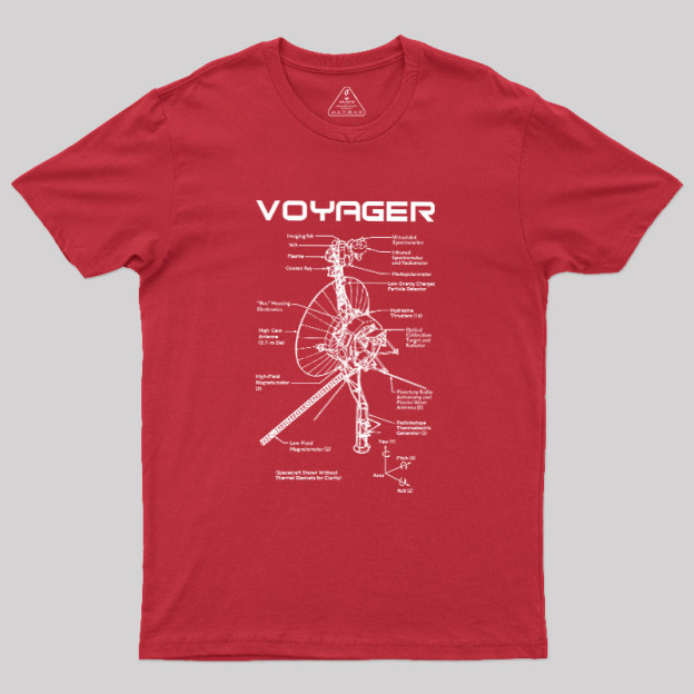 Voyager Blueprint Geek T-Shirt