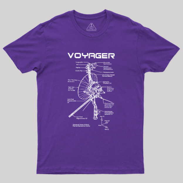 Voyager Blueprint Geek T-Shirt
