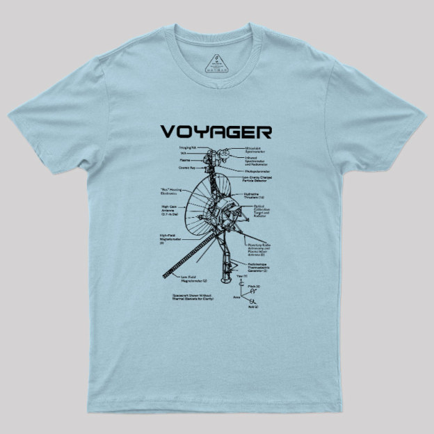 Voyager Blueprint Geek T-Shirt