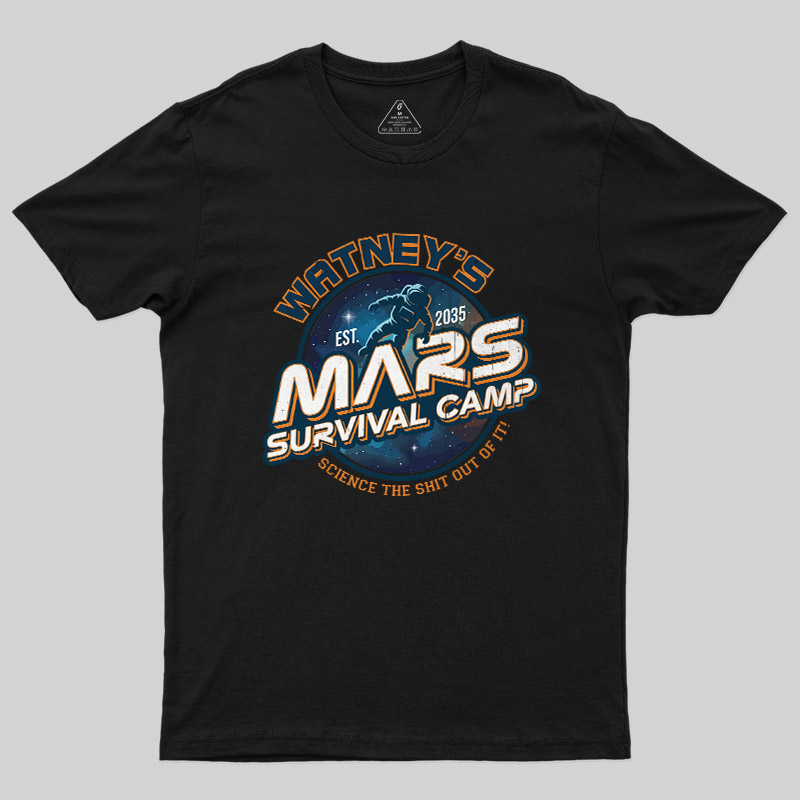 WATNEY’S MARS SURVIVAL CAMP Geek T-Shirt