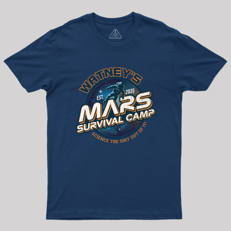 WATNEY’S MARS SURVIVAL CAMP Geek T-Shirt