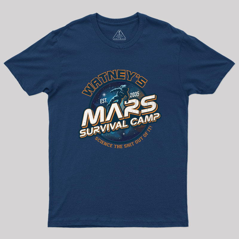 WATNEY’S MARS SURVIVAL CAMP Geek T-Shirt