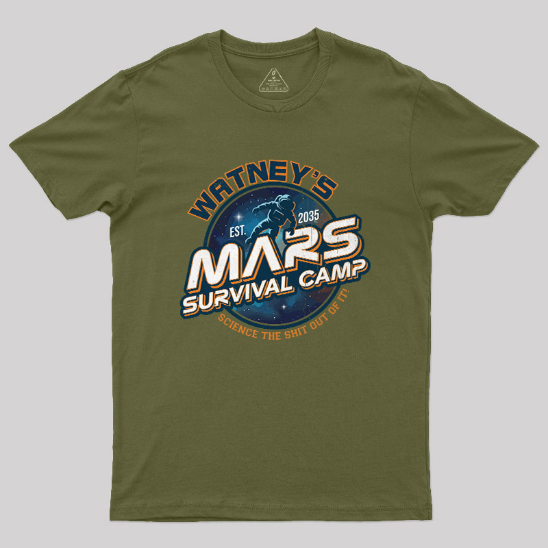 WATNEY’S MARS SURVIVAL CAMP Geek T-Shirt