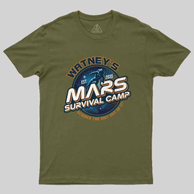 WATNEY’S MARS SURVIVAL CAMP Geek T-Shirt