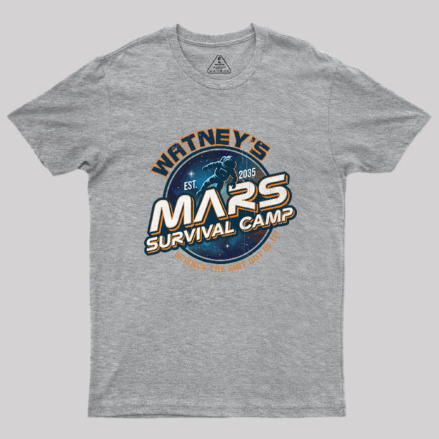 WATNEY’S MARS SURVIVAL CAMP Geek T-Shirt