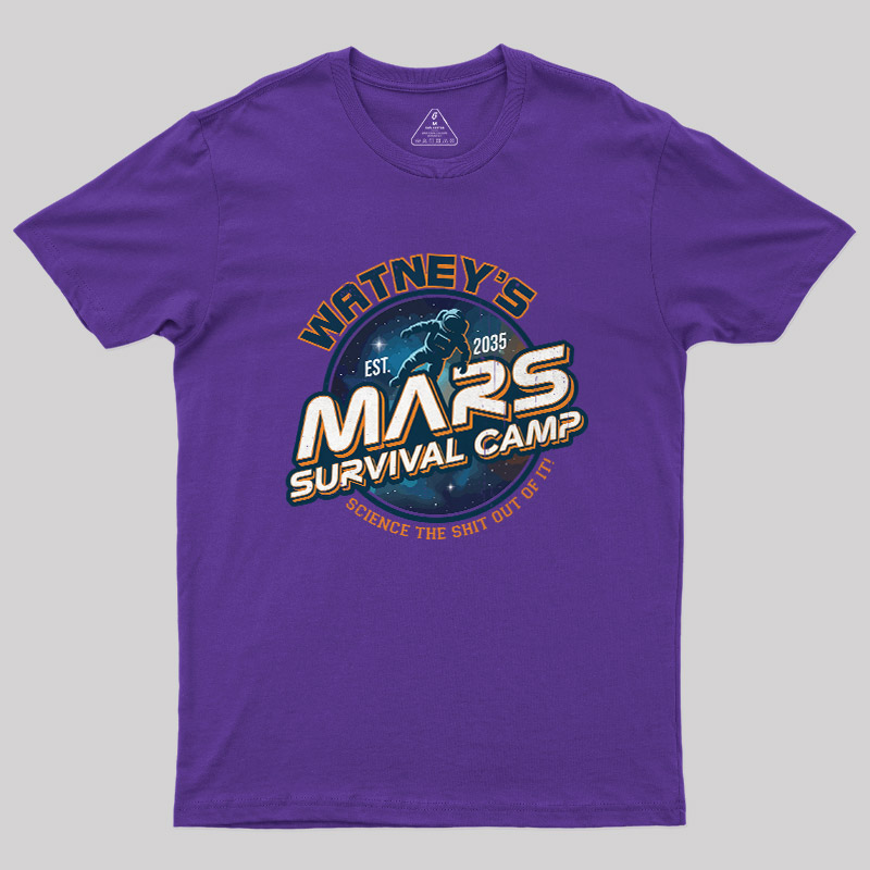 WATNEY’S MARS SURVIVAL CAMP Geek T-Shirt