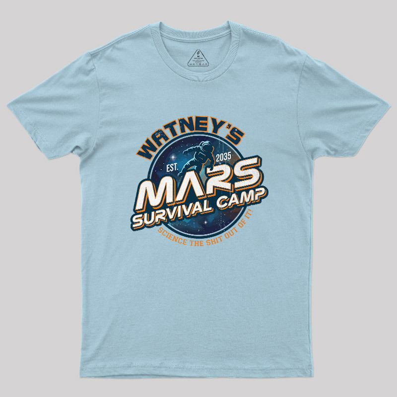 WATNEY’S MARS SURVIVAL CAMP Geek T-Shirt