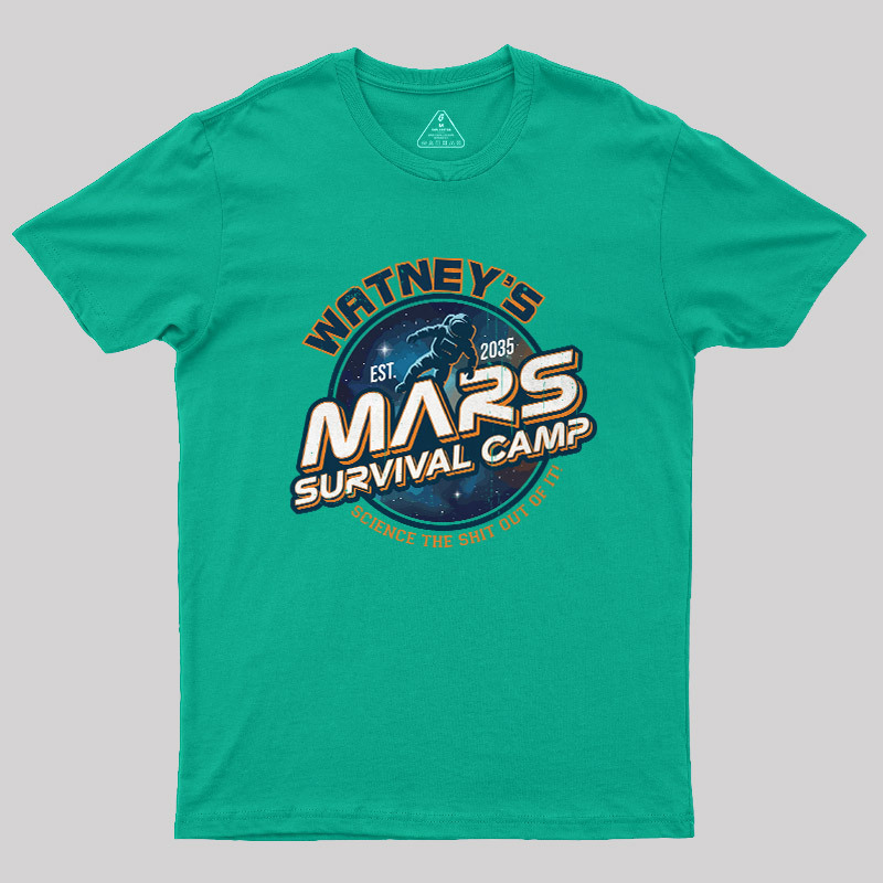 WATNEY’S MARS SURVIVAL CAMP Geek T-Shirt