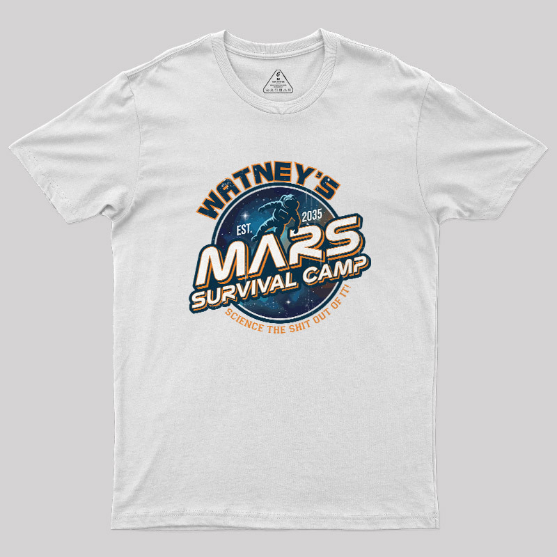 WATNEY’S MARS SURVIVAL CAMP Geek T-Shirt