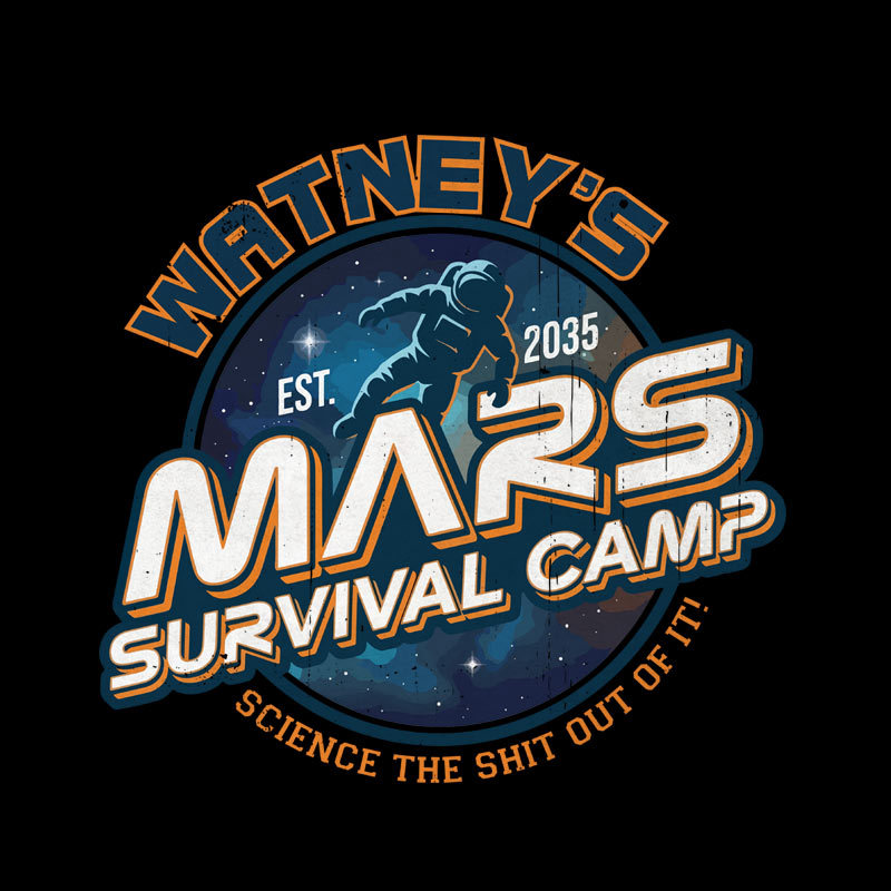 WATNEY’S MARS SURVIVAL CAMP Geek T-Shirt