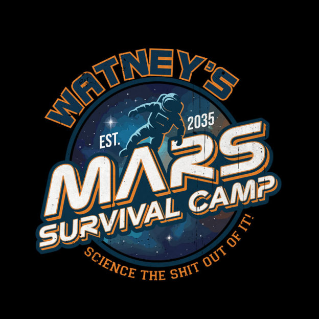WATNEY’S MARS SURVIVAL CAMP Geek T-Shirt