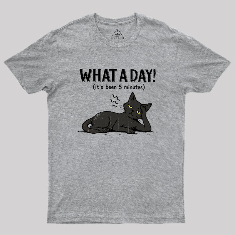 WHAT A DAY! Geek T-Shirt